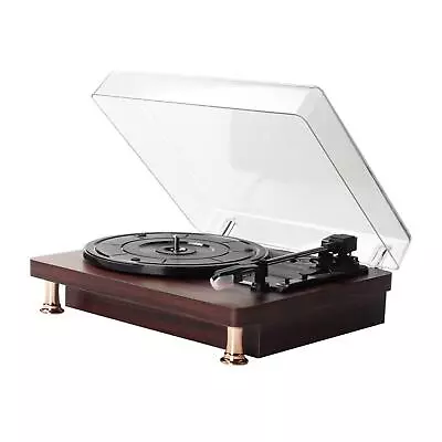 Kaufen Vinyl Plattenspieler Plattenspieler Nostalgisch Mit Lautsprecher Grammophon • 72.02€