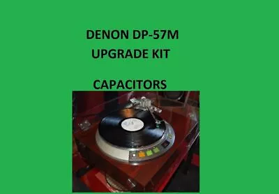 Kaufen Plattenspieler Denon DP-57M Repair KIT - Alle Kondensatoren • 54.17€