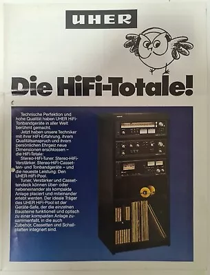 Kaufen UHER. Die HiFi-Totale! - Prospekt/Poster 2/78 • 10€