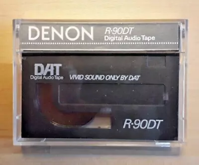 Kaufen DAT Leerkassette 90 Min - DENON R-90DT  - Digital Audio Tape - Nur 1x Benutzt • 7.99€