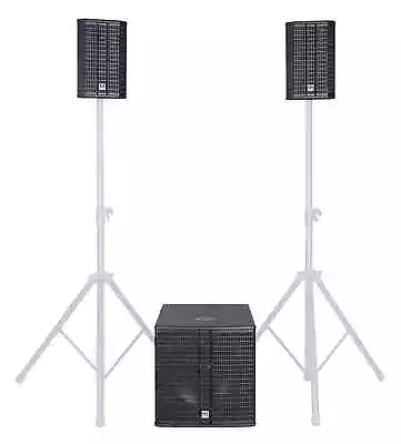 Kaufen HK Lucas 2K15 System Aktivanlage DJ PA 2.1-Stereo Sound System Partybeschallung • 1,722€