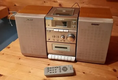Kaufen SONY HCD / EP303 Micro Hi-Fi CD Radio Kassette Mini Stereoanlage • 99€