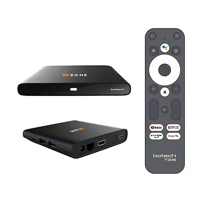 Kaufen GigaBlue X Botech WZONE 4K ANDROID 10 TV Box HDR60Hz HDMI2.1 Streaming Empfänger • 89€