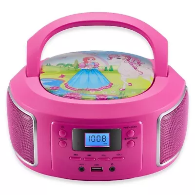 Kaufen Portabler CD-Player CD-Radio Kompaktanlage Boombox Kinder Radio Stereo Anlage • 49.90€