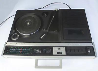 Kaufen Sound Compact Japan Plattenspieler Radio Cassette Combination Klassiker 70er ? • 119.99€