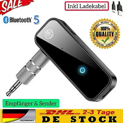 Kaufen Bluetooth 5.0 Transmitter Empfänger Sender 2-in-1 Aux,Audio Adapter TV Kopfhörer • 11.99€