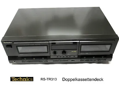 Kaufen Technics RS-TR313 Stereo-Doppelcassettendeck Cassettendeck HiFi Anlage • 64.99€