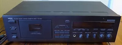 Kaufen Yamaha KX-670 - Natural Sound Stereo-Kassettendeck - Schwarzes Metallgehäuse • 149€