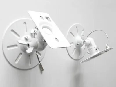 Kaufen 2x Wandhalter Für Lautsprecher Universal Wandhalterung Boxen Wand Halter Weiß • 19.90€