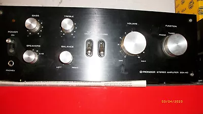 Kaufen Verstärker Pioneer SSA 40 Stereo HIFI Phono Amplifier • 49€