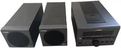 Kaufen Yamaha Kompakt Stereo Anlage CRX-040 Schwarz CD, MP3, USB, Radio I-Pod Anschluss • 80€