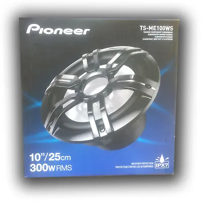 Kaufen Pioneer TS-ME100WS Marine Subwoofer Lautsprecher 25 Cm 900 Watt Max 300 Watt RMS • 169.99€