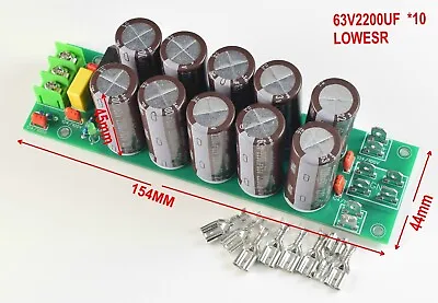Kaufen Gleichrichter-Netzteilplatine Für MX-Verstärkerplatine 2200uf 63V X10 • 16.03€