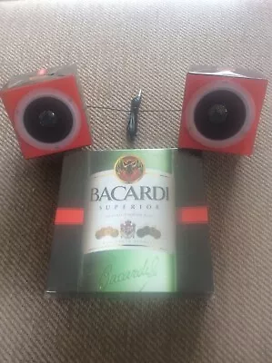 Kaufen Paar Bacardi Lautsprecher Versiegelt Brandneu In Verpackung Brandneu Im Karton • 15.10€