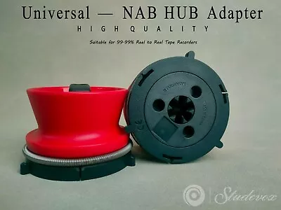 Kaufen 🍺2X Universal NAB HUB Adapter Für STUDER Revox Sony TEAC Etc, STUDEVOX-7604MKII • 104.96€