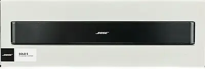 Kaufen Bose® Solo 5 TV Sound System Schwarz Bluetooth Soundbar Mit Fernbedienung NEU • 219€