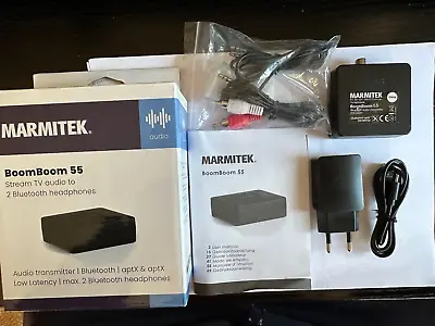 Kaufen Marmitek BoomBoom 55 Bluetooth® Transmitter TV AptX Low Latency • 30€
