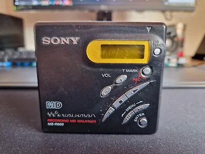 Kaufen Vintage Sony Recording MD Walkman MZ-R500, Gebraucht, Funktionierend. + Hülle • 59€