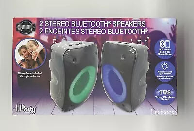 Kaufen Lexibook Karaoke BTS500Z IParty-2 Stereo Lautsprecher, Inkl. Mikrofon, Leuchtend • 59.99€