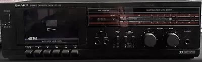 Kaufen Vintage Sharp Stereo Cassette Deck Model RT-115 • 25€