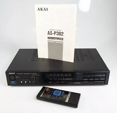 Kaufen Akai As-p302 Surround Processor  Amplifier VerstÄrker +++ • 149.99€