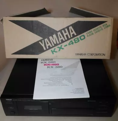 Kaufen Yamaha KX-480 Banddeck Kassettenspieler (funktionierend/w Box, Manuell) • 138.65€