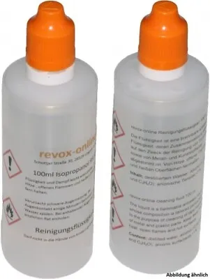 Kaufen 100ml Reinigungsflüssigkeit + 100ml Isopropylalkohol Revox-online Cleaning Fluid • 18.90€