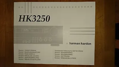 Kaufen Harman Kardon HK 3250 Bedienungsanleitung Operating Instuctions Manual • 3€