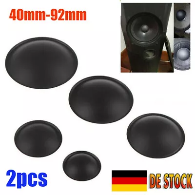 Kaufen DE Dustcap Staubschutzkappe Für Audiolautsprecher Boxen Repair Abdeckung 40-92mm • 8.99€