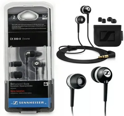 Kaufen Sennheiser CX 300-II Precision Nur In-Ear-Kopfhörer | BRANDNEU - VERSIEGELT IM KARTON • 27.43€