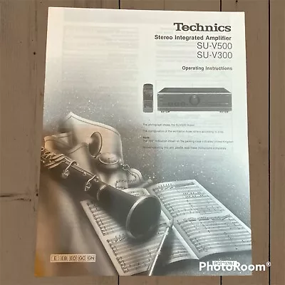 Kaufen Technics SU-V500 Stereo Endstufe Bedienungsanleitung Anleitung • 7.91€