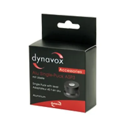 Kaufen Dynavox Aluminium Single Puck ASP3 Mit Libelle - Schwarz • 14.99€