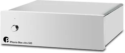 Kaufen Pro-Ject Phono Box Ultra 500 LIMITED Audiophile Phono-Vorverstärker (MM) Chrome • 328.50€
