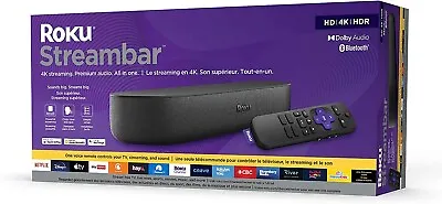 Kaufen ROKU Streambar 4K HDR Streaming Player Und Soundbar • 83.61€