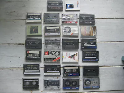 Kaufen 22x  Audiokassetten Music Cassette Tape Gute Marken  Bespielt Auch Neue • 12.99€