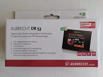 Kaufen Albrecht DR 53 DAB+ Digitalradio-Tuner - Neu, Mit Garantie  • 49€