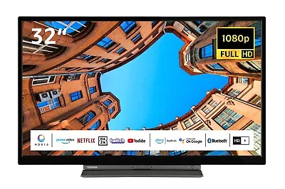 Kaufen Toshiba 32LK3C63DAW 32 Zoll Fernseher Smart TV Triple-Tuner Alexa Built-In HD+ • 199.99€
