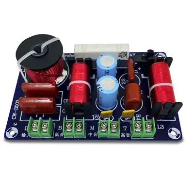 Kaufen 2X(3-Wege-Frequenzteiler Hi-Fi-Frequenzweiche  Heimkino-Lautsprecher Für Hohe, M • 29.74€