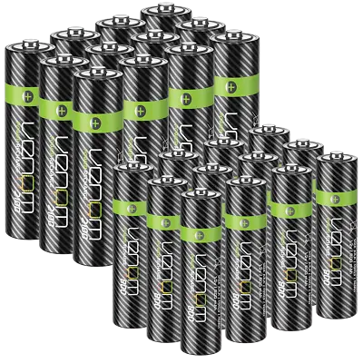 Kaufen Venom Wiederaufladbare Batterien - AA/AA Hohe Kapazität Langlebiger NiMH-Akku • 69.41€