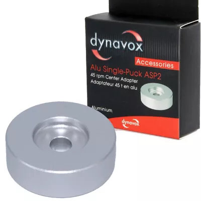 Kaufen Dynavox Aluminium Single-Puck ASP2 Silber 7  Single Adapter • 8.90€