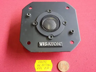 Kaufen VISATON HC20 TITAN FFL 8 Ohm RARITÄT! 85 X 85mm     Mit Opt.Fehler!      23572 • 45€