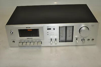 Kaufen Nikko ND-390II Stereo Cassette Tape Deck Kassetten Spieler 390 II Recorder • 99.99€