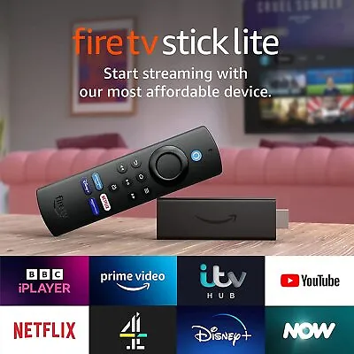 Kaufen Fire TV Stick Lite Alexa Sprachfernbedienung Lite HD Streaming Gerät Keine TV-Steuerung Neu • 52.91€