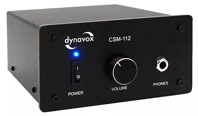 Kaufen Dynavox Kopfhörerverstärker CSM-112, Schwarz, Kopfhörer Verstärker, Amp • 84.99€