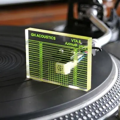 Kaufen Vinyl Plattenspieler Messung Phono Tonarm VTA / Patrone Lineal Hohe Azimut E2H3 • 2.99€