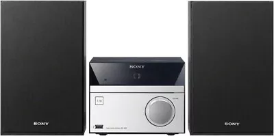 Kaufen Sony CMT-S20 Mini-HiFi System (10 Watt, CD-Player, FM, USB) Schwarz, Silber NEU • 149€