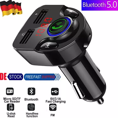Kaufen Bluetooth FM Transmitter Auto MP3 Player USB Radio Audio Adapter Zubehörteil  • 12.79€