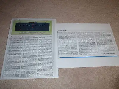Kaufen Soundcraftsmen AE2420-R Equalizer Review, 2 Seiten, 1981 • 8.89€