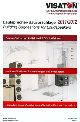Kaufen Visaton Lautsprecher-Bauvorschläge Buch Boxen Lautsprecher Selber Bauen #117 • 9.99€