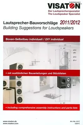 Kaufen Visaton Lautsprecher-Bauvorschläge Buch Boxen Lautsprecher Selber Bauen #117 • 10.99€